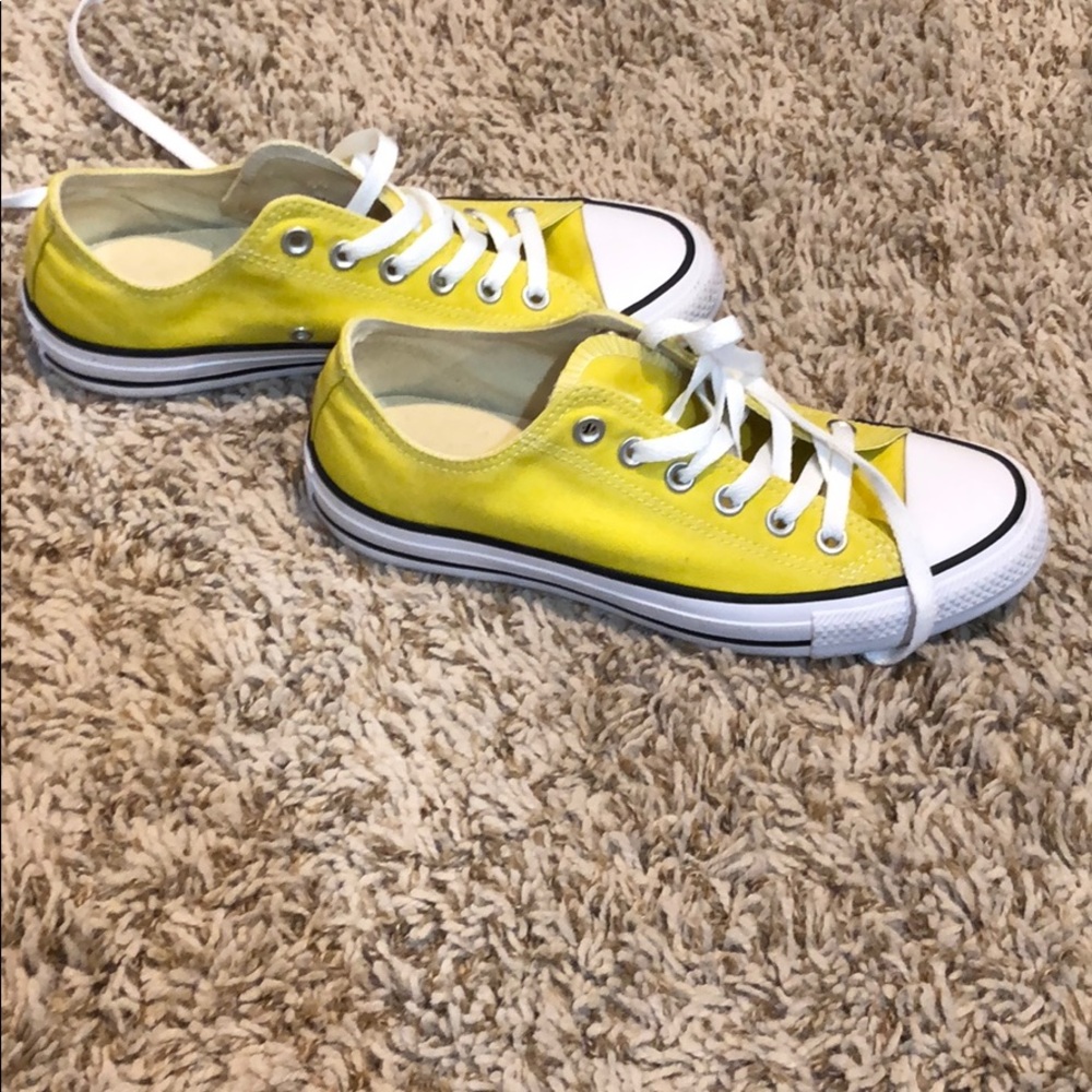 Converse Yellow Shoes
